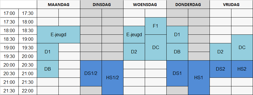 Veld 2016-2017 voorjaar