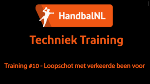 Training #10 - Loopschot met verkeerde been voor