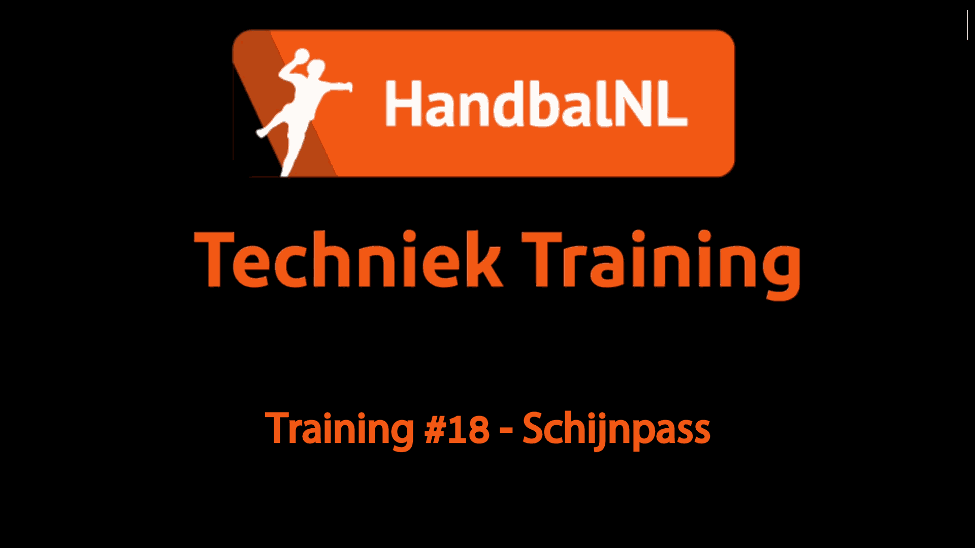 Training #18 - Schijnpass